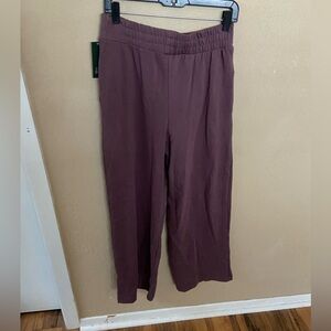 New Wild Fable casual flare sweatpants purple pockets elastic waist size M